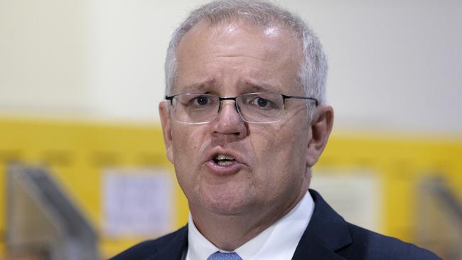 Prime Minister Scott Morrison is looking forward to the close contact rule being removed. Picture: David Geraghty