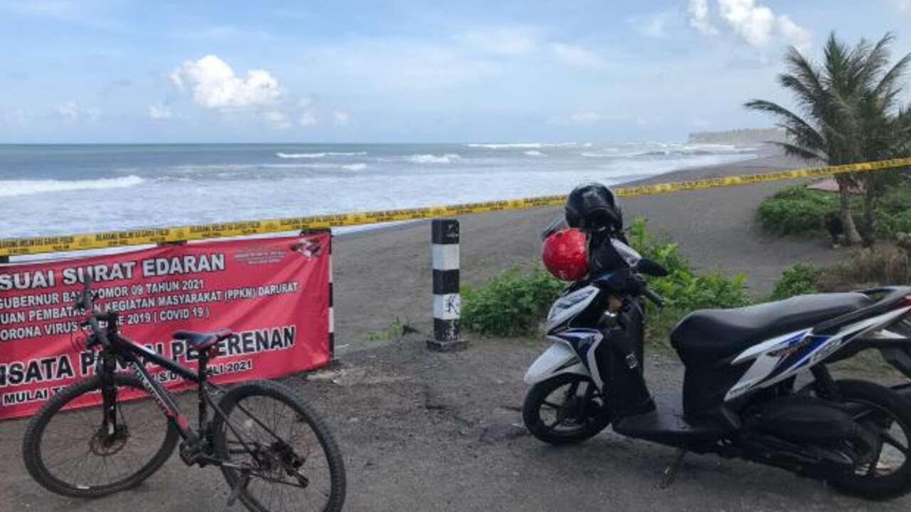 Badaban Beach, Bali. Picture: Penny Watson