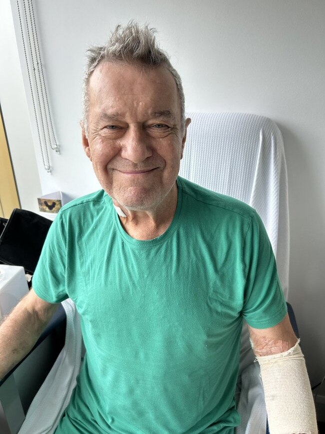 Jimmy Barnes will be home in time for Christmas. Picture: Supplied