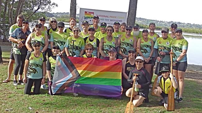 Tweed Dragons is notably one of the only non-football clubs to do a pride event in the Tweed Shire.