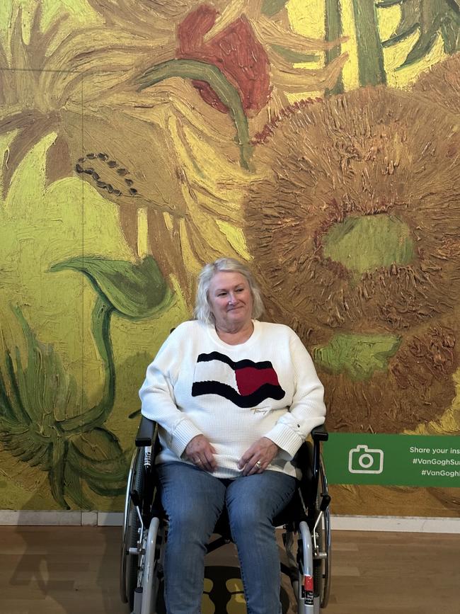 Navy veteran Margaret Hodson says she is owed $9500 for work which was not completed by Joshua Jones. Picture: Supplied
