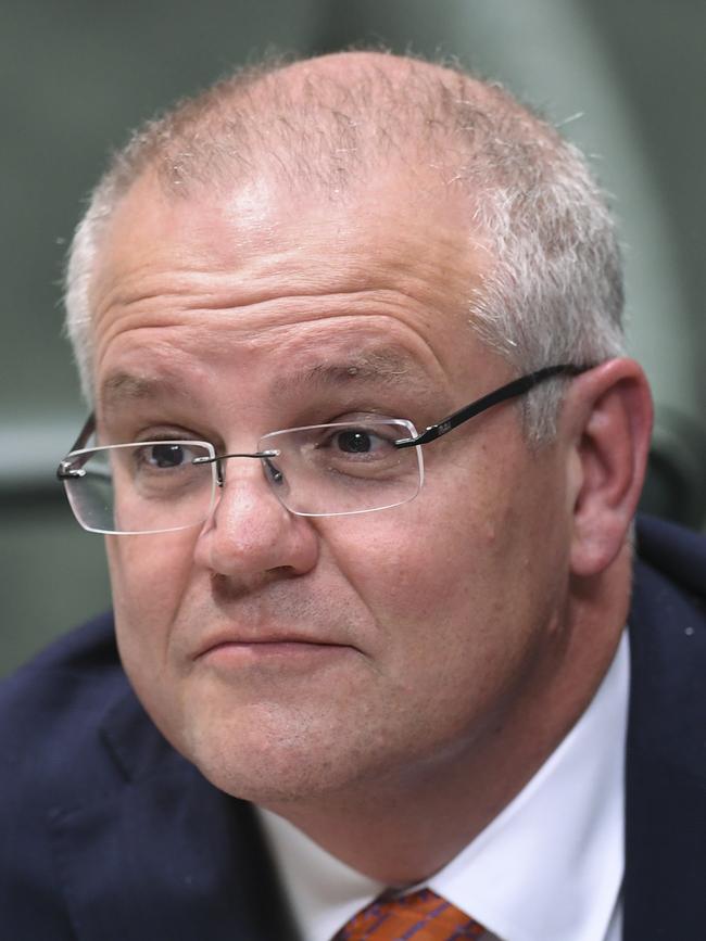 Voters see Prime Minister Scott Morrison as “well-intentioned” … Picture: AAP