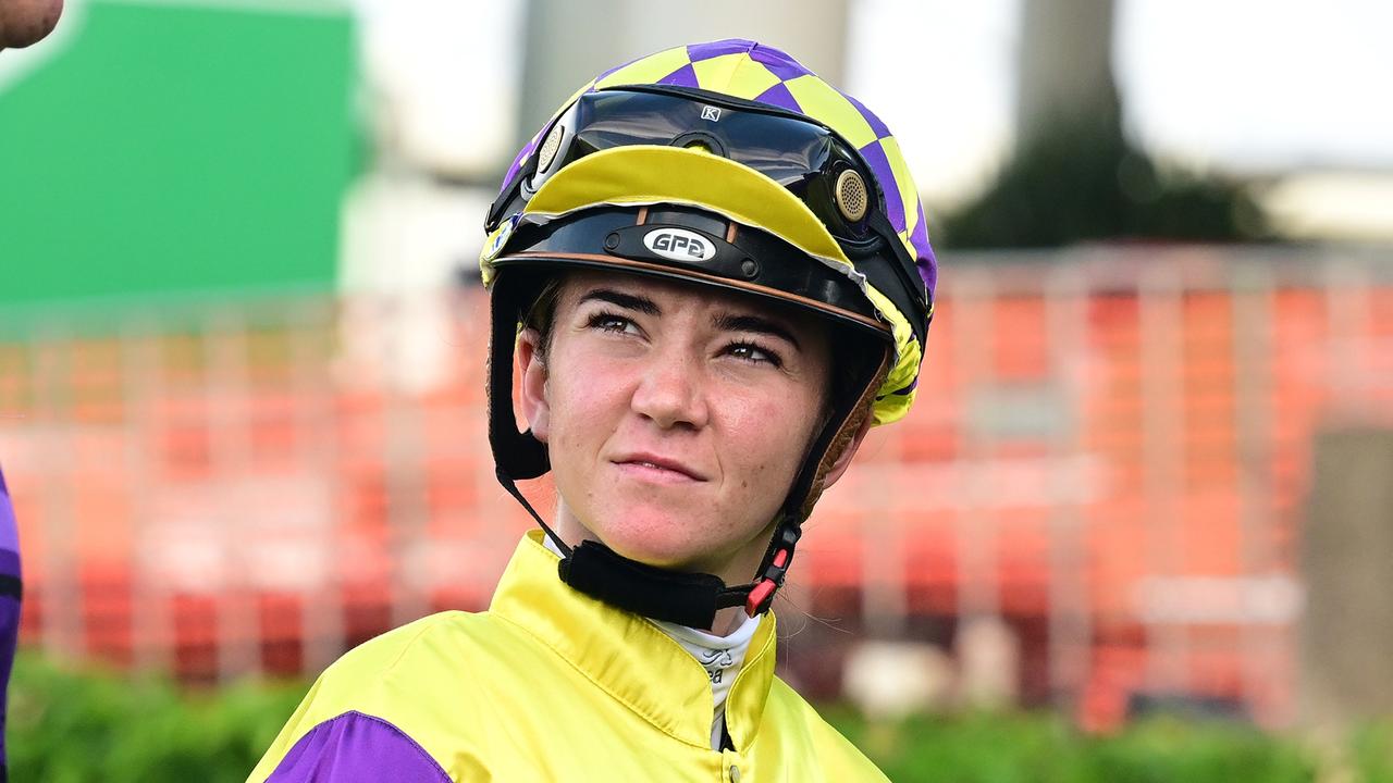 Queensland apprentice jockey Sariah Champkin. Picture: Grant Peters, Trackside Photography