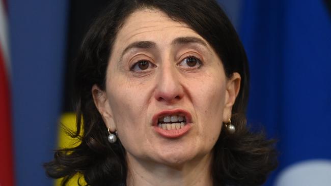 Gladys Berejiklian has announced she will resign after the ICAC announced she was being investigated. Picture: NCA NewsWire/Jeremy Piper