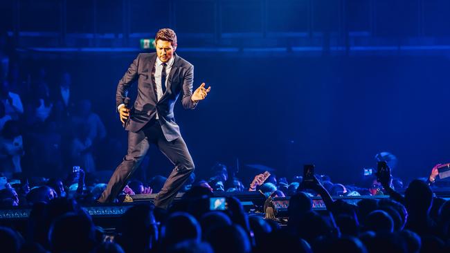 Michael Buble is about to embark on his first Australian tour in six years. Pic: Luke Dyson