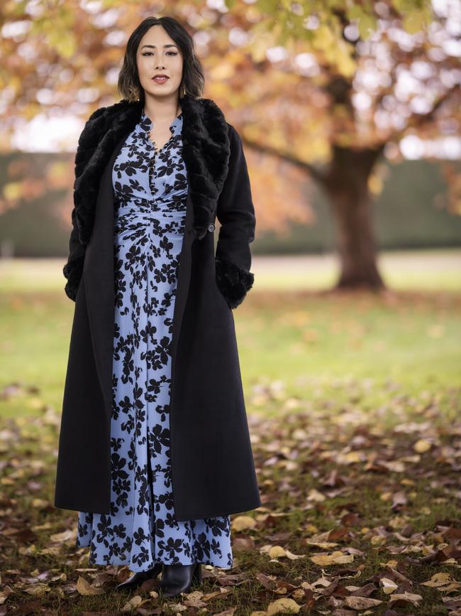 MasterChef Australia judge Melissa Leong during filming at Lawrenny Estate at Ouse, in Tasmania's Derwent Valley.