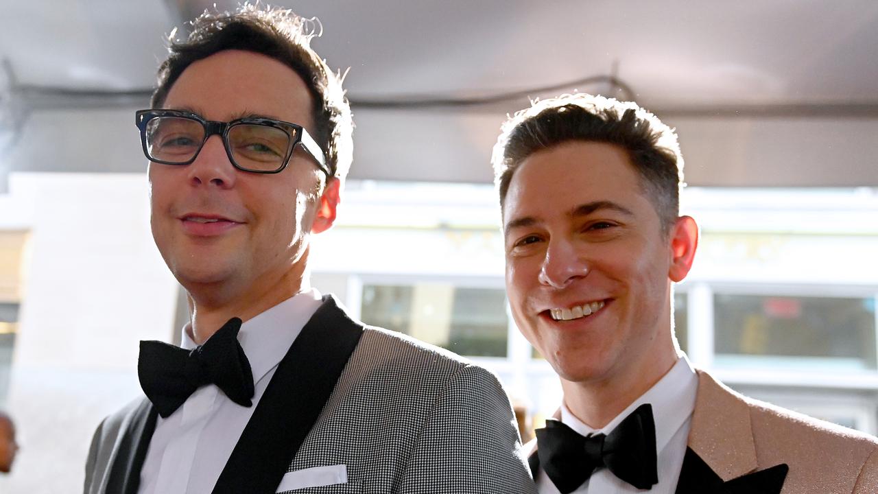 Parsons with husband Todd Spiewak Picture: Mike Coppola/Getty Images for Tony Awards Productions