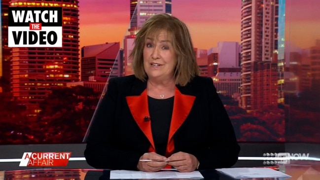 Tracy Grimshaw announces she is leaving A Current Affair