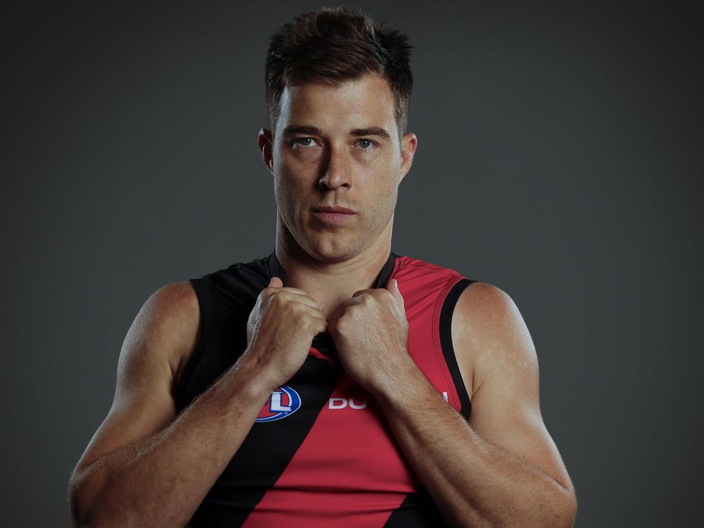 Merrett says there is an air of optimism at Essendon. Picture: Michael Klein