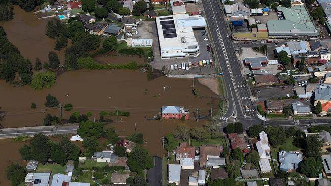 An aerial view of Windsor this week. Picture: NCA NewsWire / Gaye Gerard