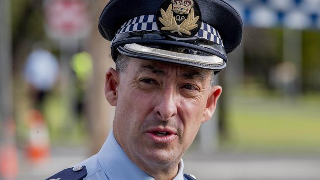 Gold Coast police Superintendent Rhys Wildman. Picture: Jerad Williams