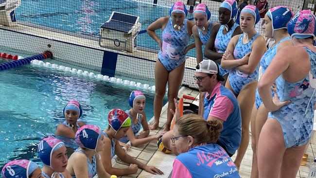 Tense times in the team talk for Mermaids.