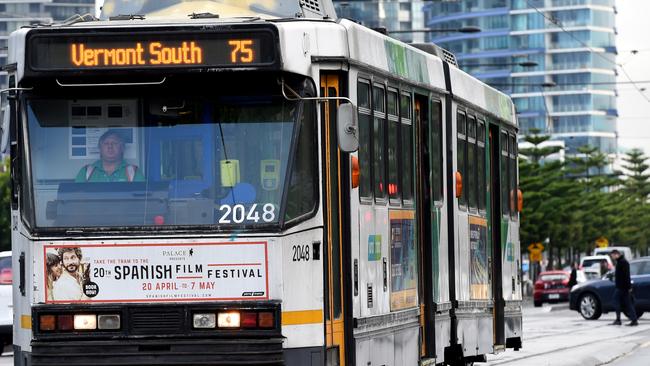 Tram drivers will join train drivers and strike during August. Picture: Nicole Garmston