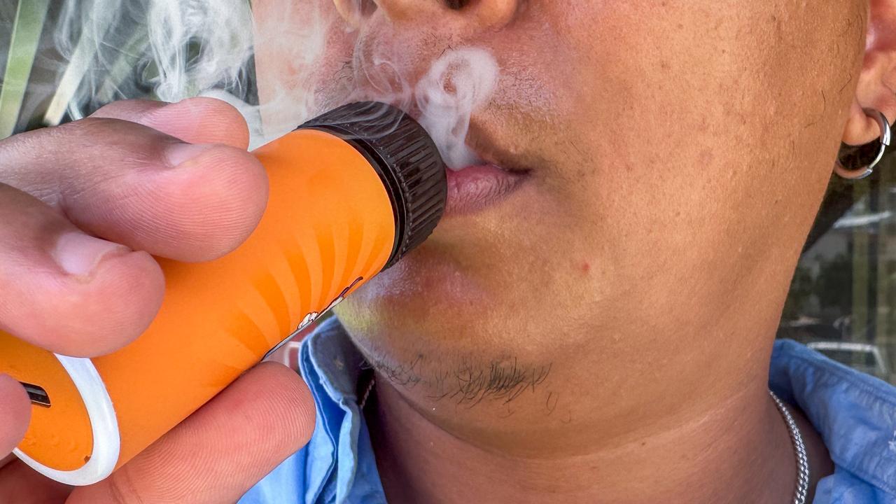 A nationwide crackdown on vaping has drawn the ire of Darwin businesses. Picture: Pema Tamang Pakhrin