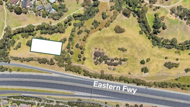 The Eram Park site chosen for the new sewage treatment plant.