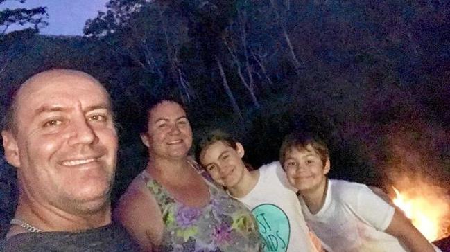 Bradley Hardwick leaves behind his wife Lisa, daughter, 10, and son, 8, after an incident at Moranbah North Mine.