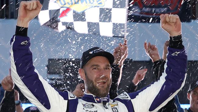 Shane van Gisbergen made an immediate impact when he won his NASCAR debut. Picture: Getty Images