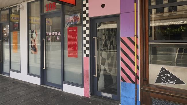 Loverboy on Hindley St in Adelaide. Picture: Matt Loxton