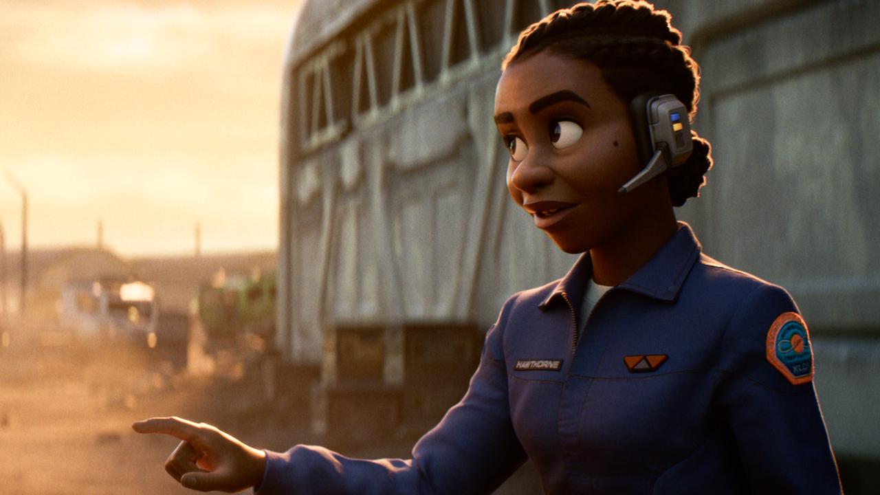Buzz’s best friend and commanding officer, Alisha Hawthorne. Picture: Supplied by Disney / Pixar.