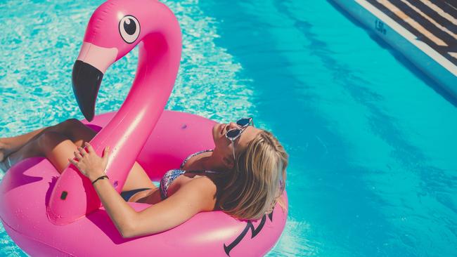 Dr Shayne Baker said inflatable toys could be dangerous when used in open seas by children and swimmers lacking skills and confidence in the water.