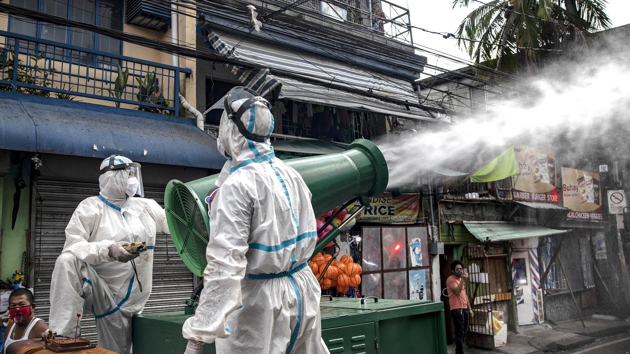 The president of the Philippines has instructed military to shoot people if they break lockdown laws. Picture: Ezra Acayan/Getty Images