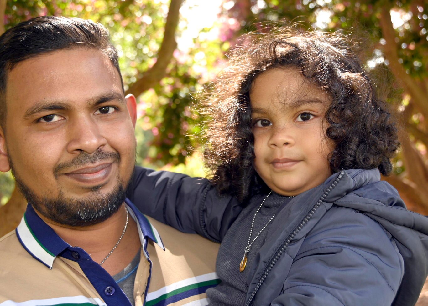 Father's Day Toowoomba. Suda Perera with Sanuki Perera