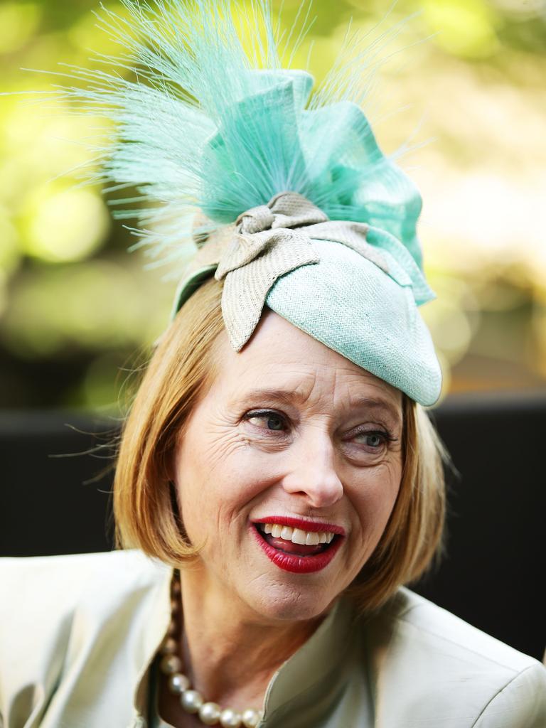 Trainer Gai Waterhouse attends the 2014 Melbourne Cup parade on November 3, 2014 in Melbourne, Australia. Picture: Getty