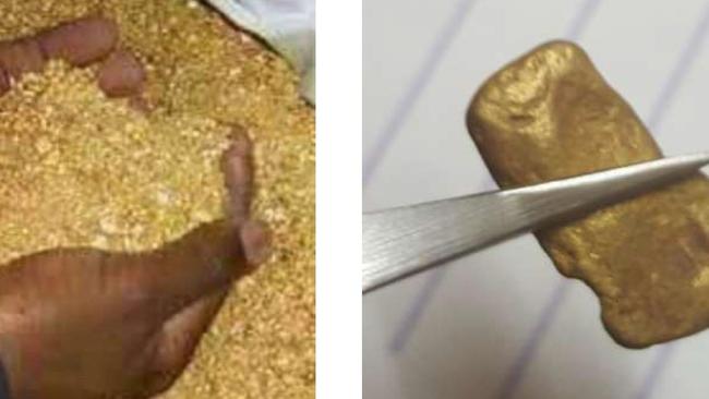 Samples which PGL Gold says are from its Papua New Guinea project.