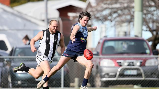 Troy Cunliffe will add run to the Clarence midfield after transferring from Lindisfarne. Picture: SAM ROSEWARNE