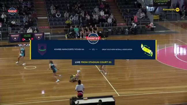 Replay: KNT v Great Southern (U17 div 1 semi final) - Netball SA Country Championships - Court 1 Day 3