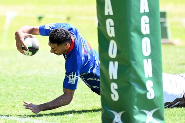 Fiji rugby 7's in Brisbane. Saturday October 6, 2024. Picture, John Gass