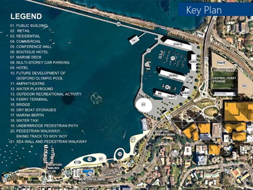 Gosford waterfront: Central Coast Council floats new $687m plan to ...