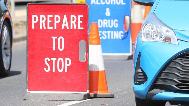 Operation Roadwise removed scores of impaired drivers from roads across Melbourne’s east. Picture: Alan Barber