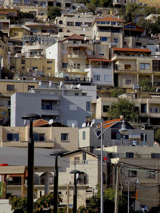 Majdal Shams is Druze village located in a northern region of the Golan Heights, seized from Syria in 1967. Only people of the Druze faith can purchase a home here.