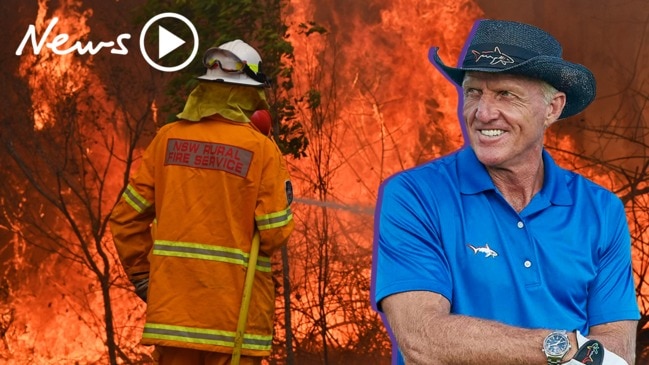 Greg Norman slams Government, calls for firefighters to receive better pay