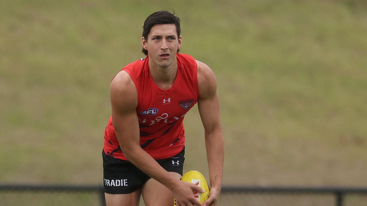 In-form key defender Sam Weideman could receive a chance to revive his AFL career after not playing a senior game this season. Picture: Daniel Pockett / Getty Images