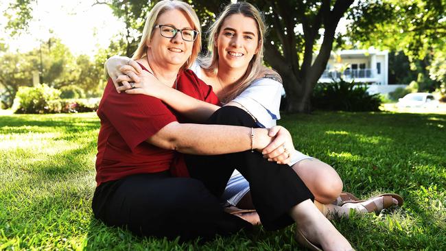 Mundingburra MP Coralee O’Rourke, pictured with daughter Hannah Stewart, accused LNP Senator Rennick of having little value of women in the workplace. Picture: Zak Simmonds