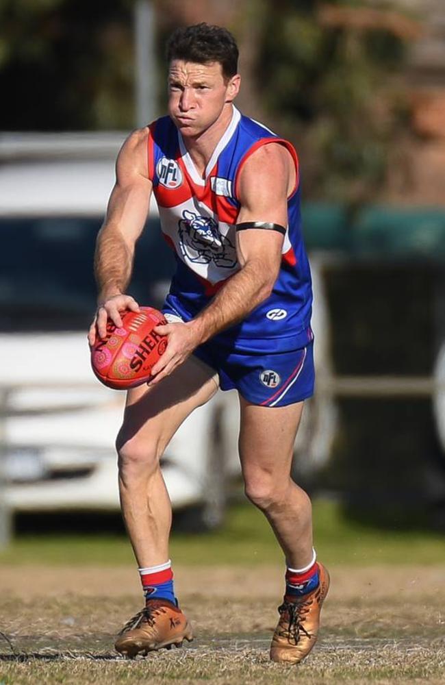 Brent Harvey is one of the big names set to compete in Northern Football League Division 1 finals. Picture: Nathan McNeill.