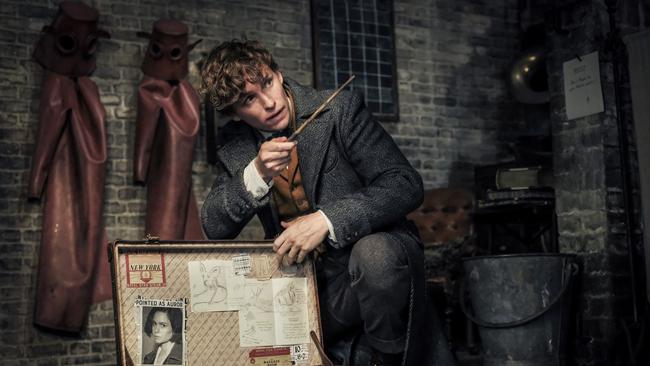 Eddie Redmayne in a scene from Fantastic Beasts: The Crimes of Grindelwald. Picture: Warner Bros/Roadshow Pictures.