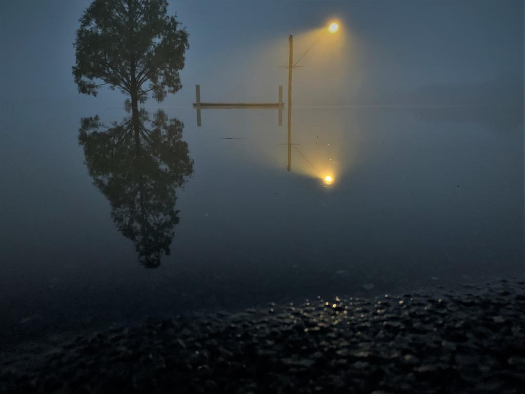 The Clarence River passed the major flood level of 5.4m and was approaching the 6m mark at Prince St, Grafton at 6.30am on Wednesday, 24th March, 2021.