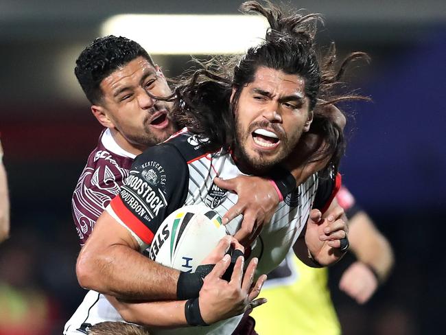 Tohu Harris can do it all which makes him a top 17 player. Picture: AAP