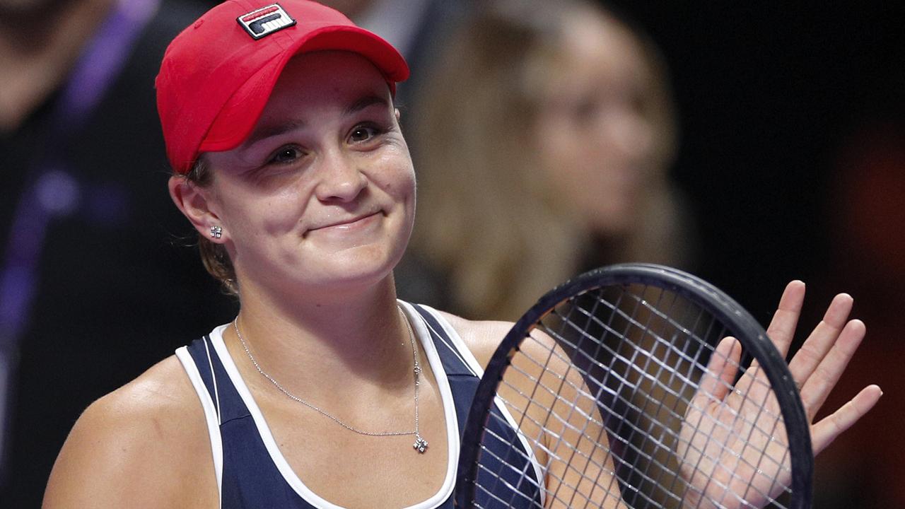 We’d be smiling too if we were racking up millions of dollars the way Barty is.