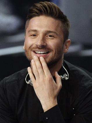 Russia's singer Sergey Lazarev is favourite to win Eurovision. Picture: AFP