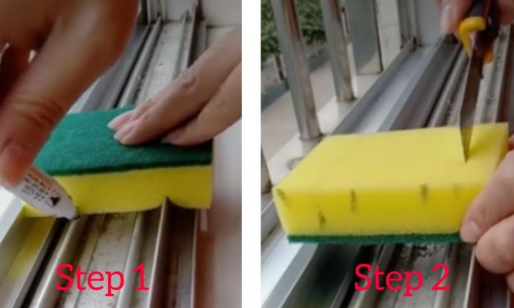 Have you tried this epic home hack to clean sliding door tracks like a, cleaning hacks