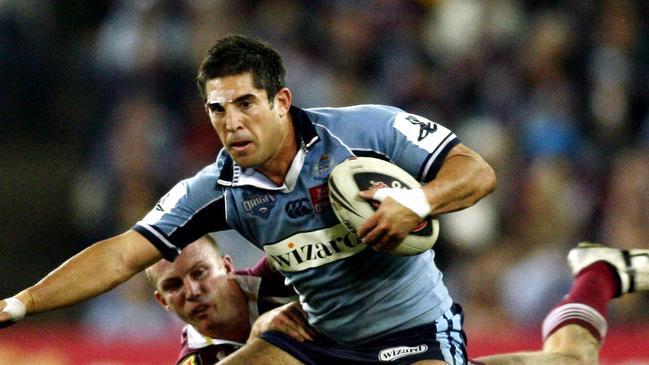 Braith Anasta was picked to play for the Kangaroos at 19 and played 10 times for the Blues in State of Origin.