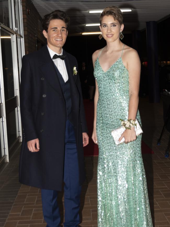 Toowoomba Grammar School senior formal held at Rumours.Lachlan Schultz and Natalie Kehoe