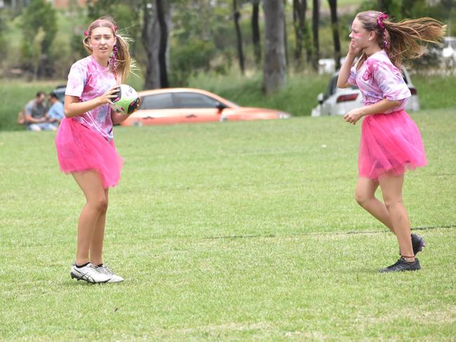 Action from the Red Rooster Junior Touch Carnival at Cyril Connell Fields, Rockhampton, on November 5, 2022.
