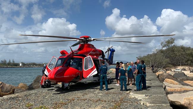 Rescue 500 Helicopter. Pic: Annie Erichsen/Volunteer Marine Rescue.