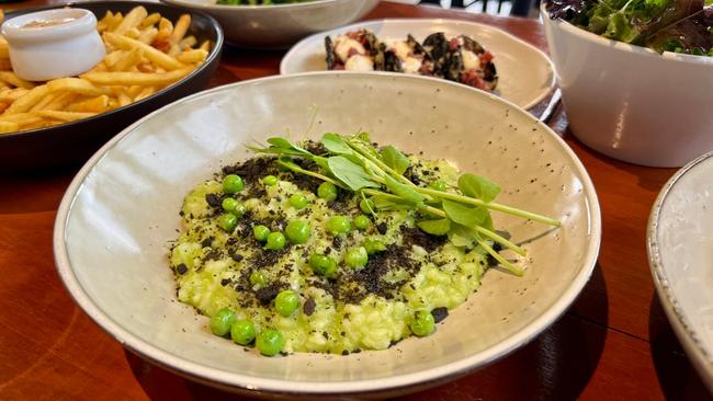 Their spring pea risotto is a winner. Picture: Amanda Woods