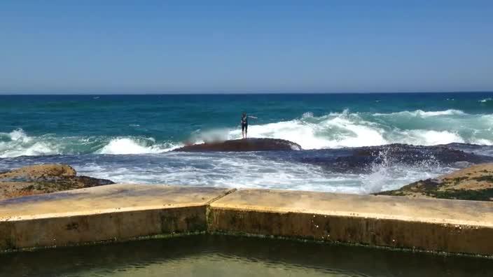 Kids risk lives jumping off rocks at notorious death spot